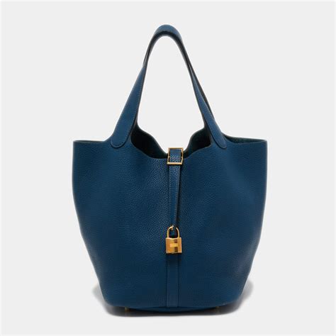 hermes deep blue|hermes blue bag.